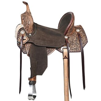 HILASON Flex Tree Western Horse Saddle