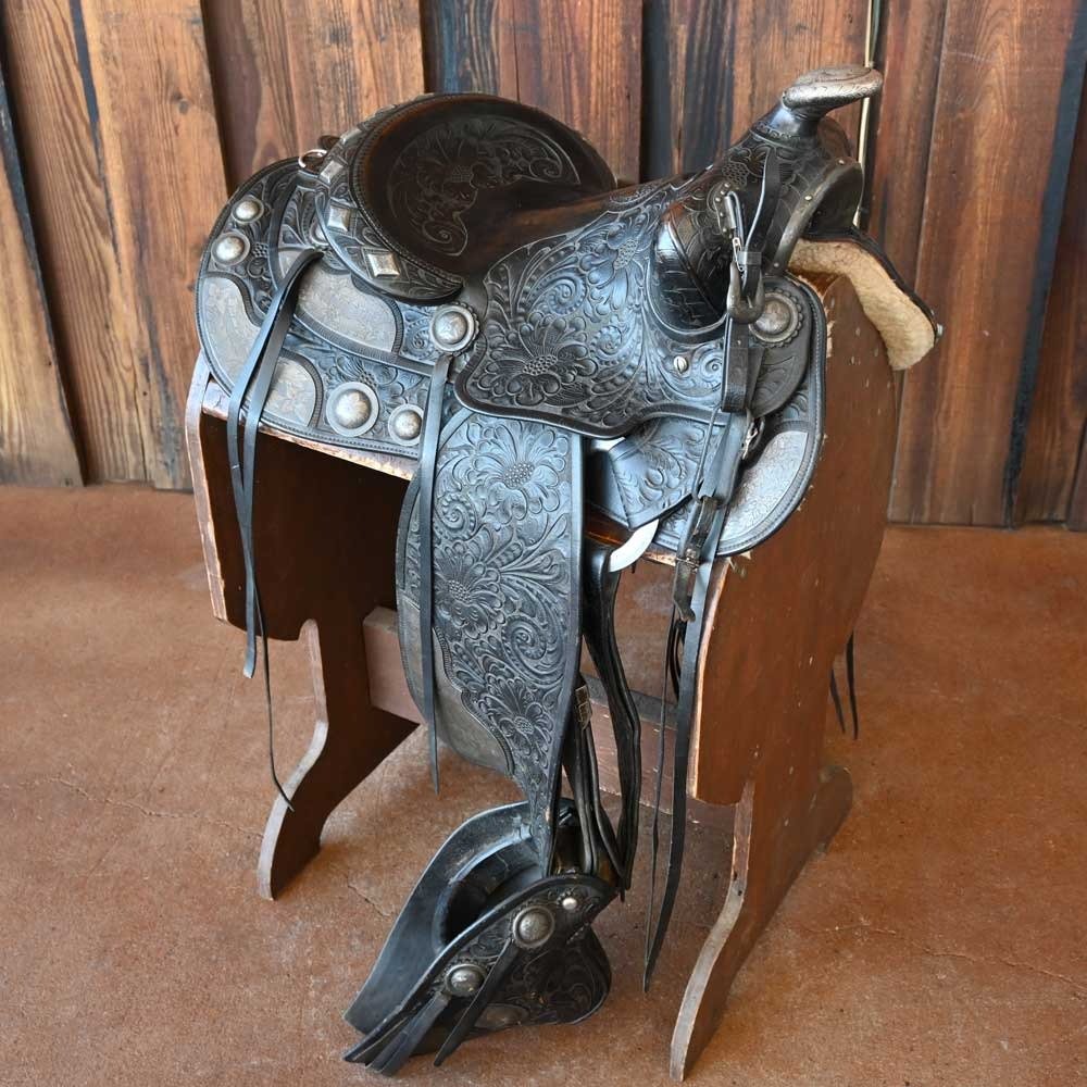 Lichtenberger Ferguson vintage saddle, CA – Vintage Western Saddle