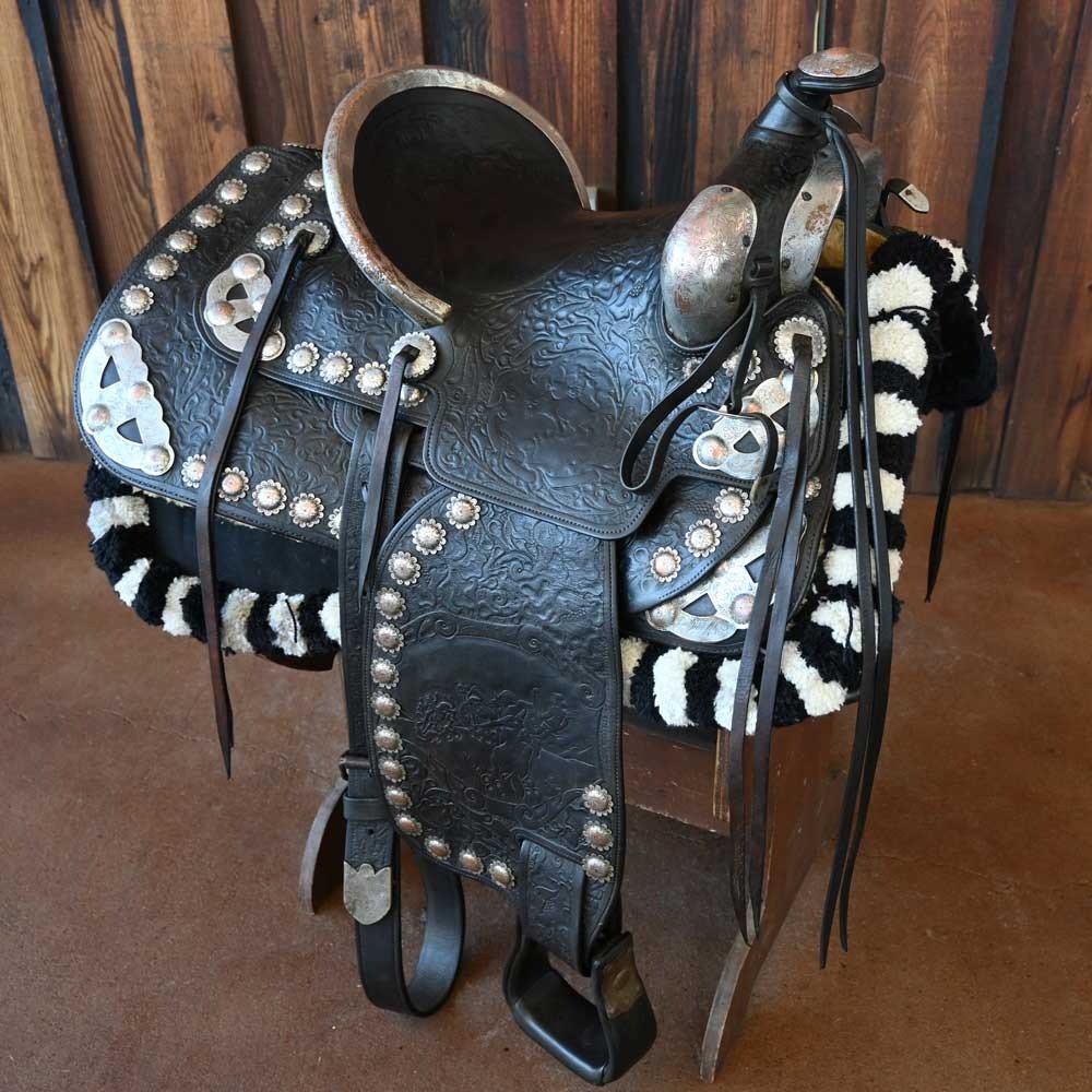1930s–1940s Antique Show Parade Saddle – Vintage Western Collectible