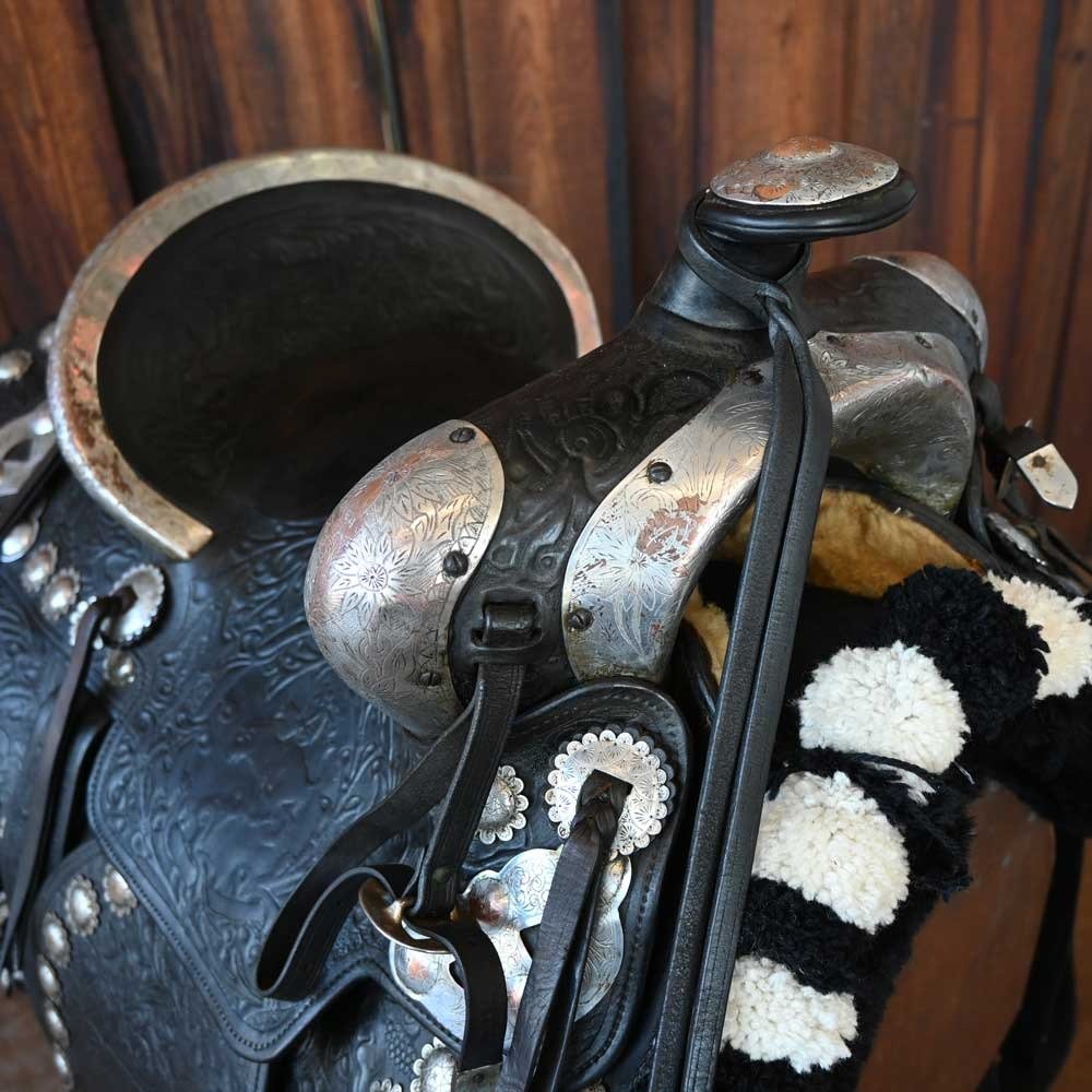 1930s–1940s Antique Show Parade Saddle – Vintage Western Collectible - Image 8