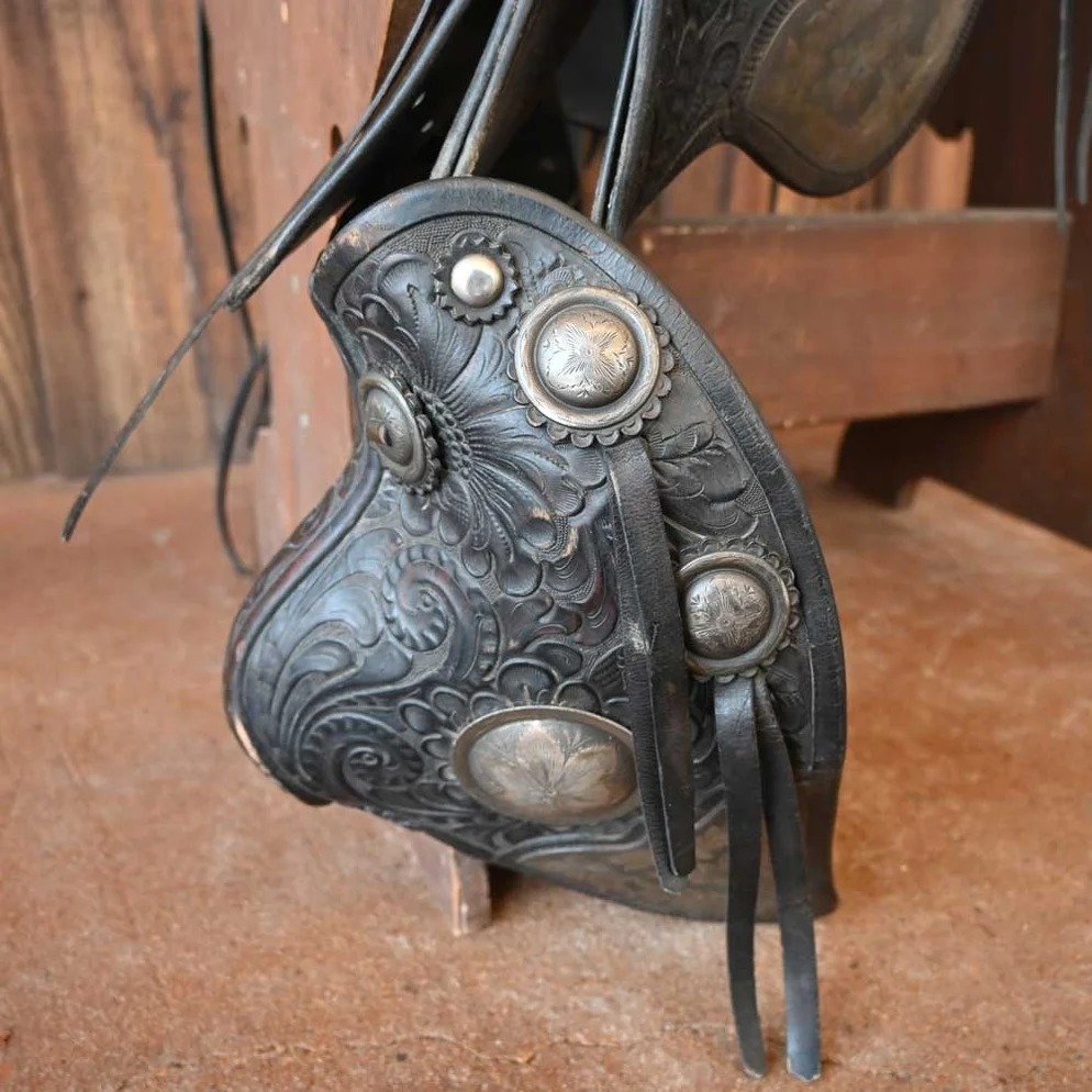 Lichtenberger Ferguson vintage saddle, CA – Vintage Western Saddle - Image 5
