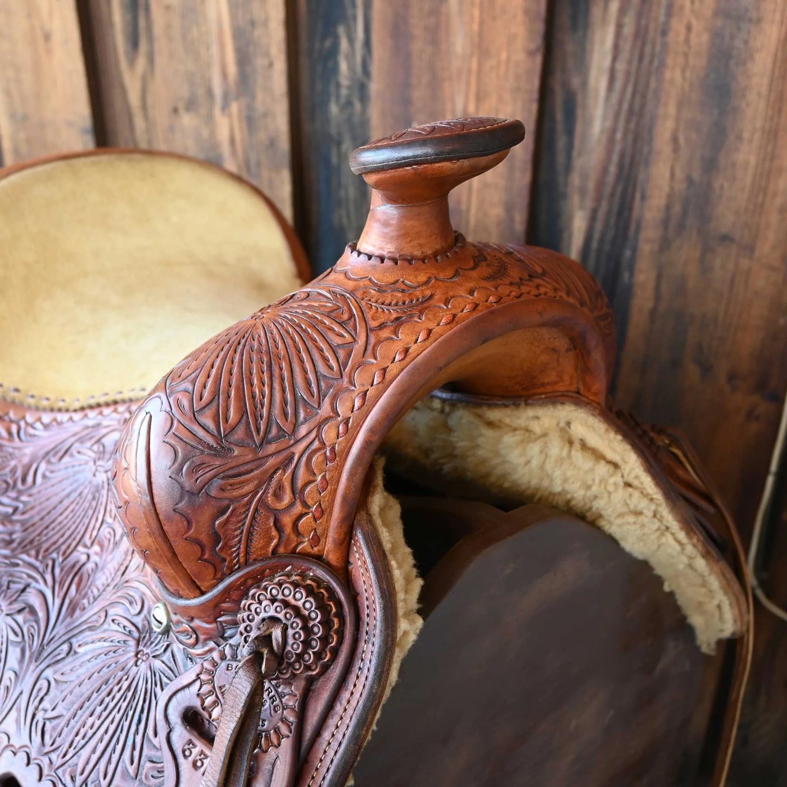 Vintage Bob Marrs Saddle - Image 3