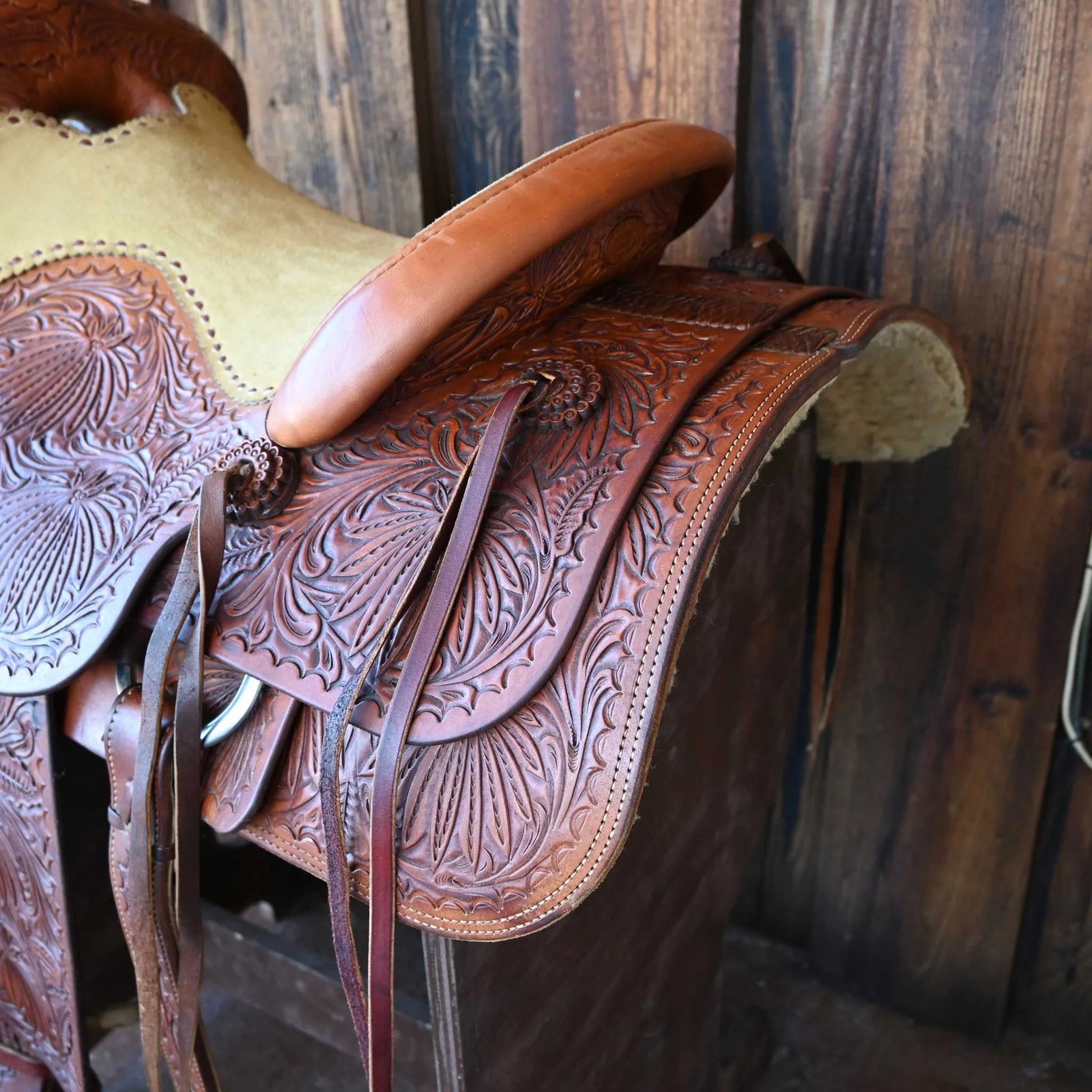 Vintage Bob Marrs Saddle - Image 4