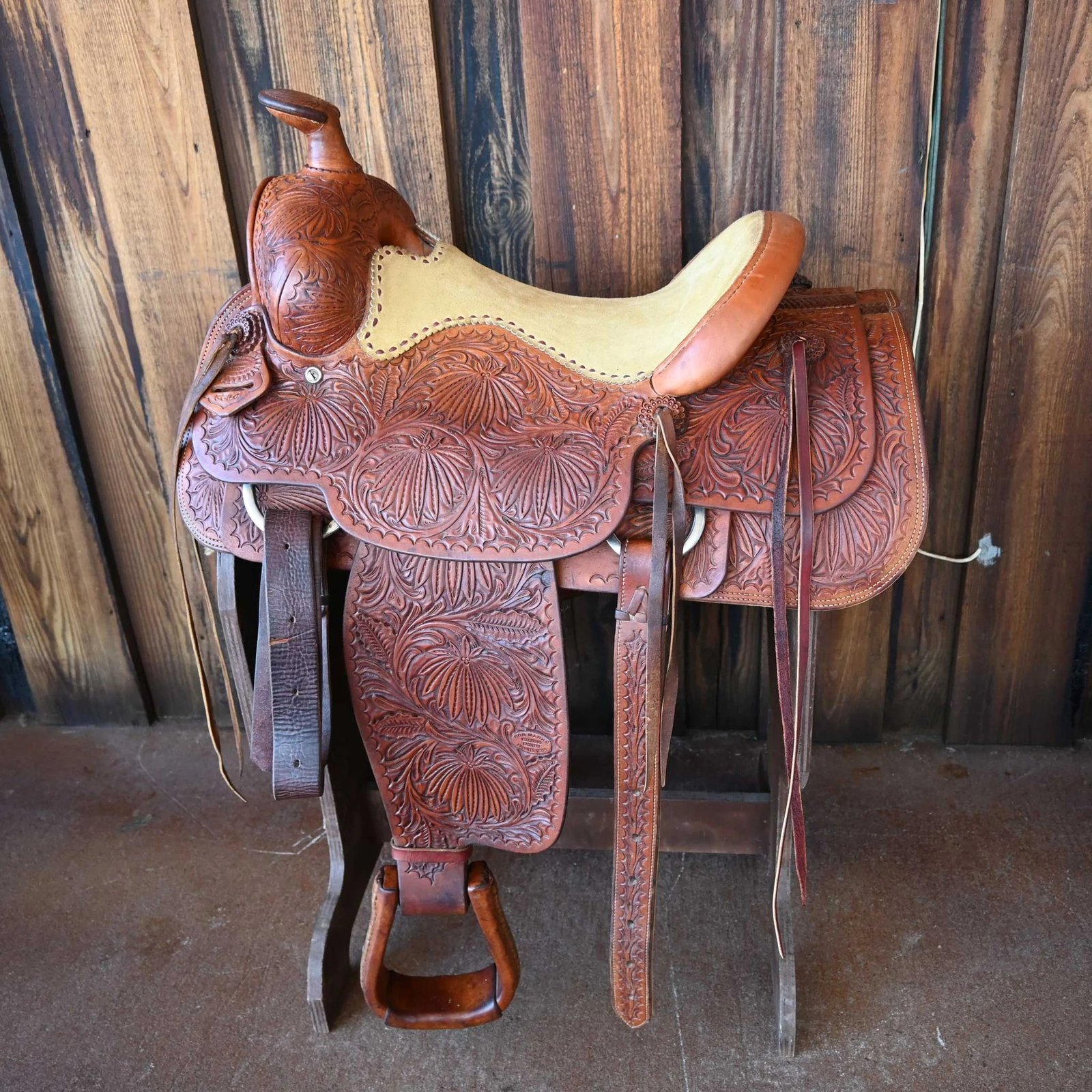 Vintage Bob Marrs Saddle - Image 5