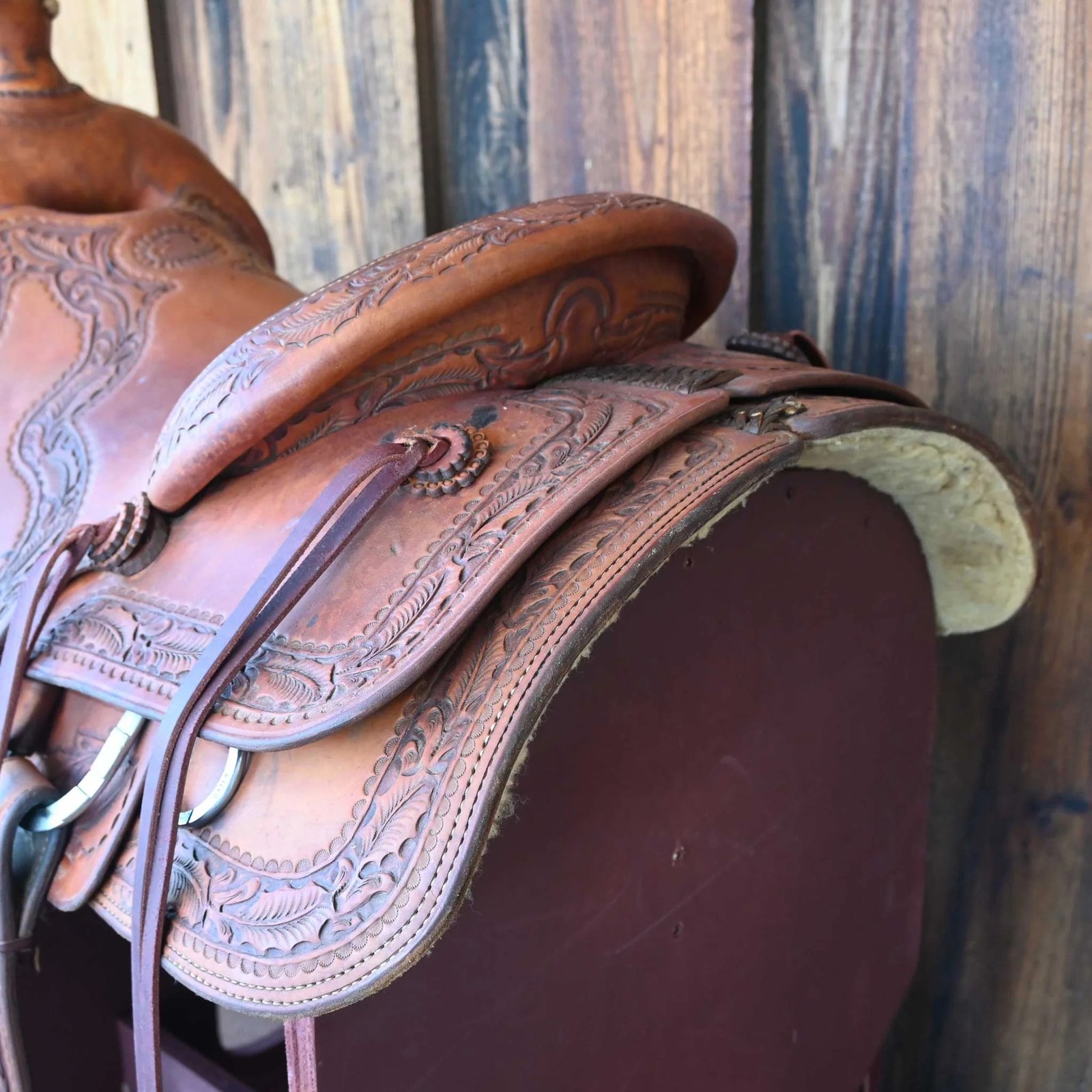 Antique Bob Marrs Saddle - Image 3