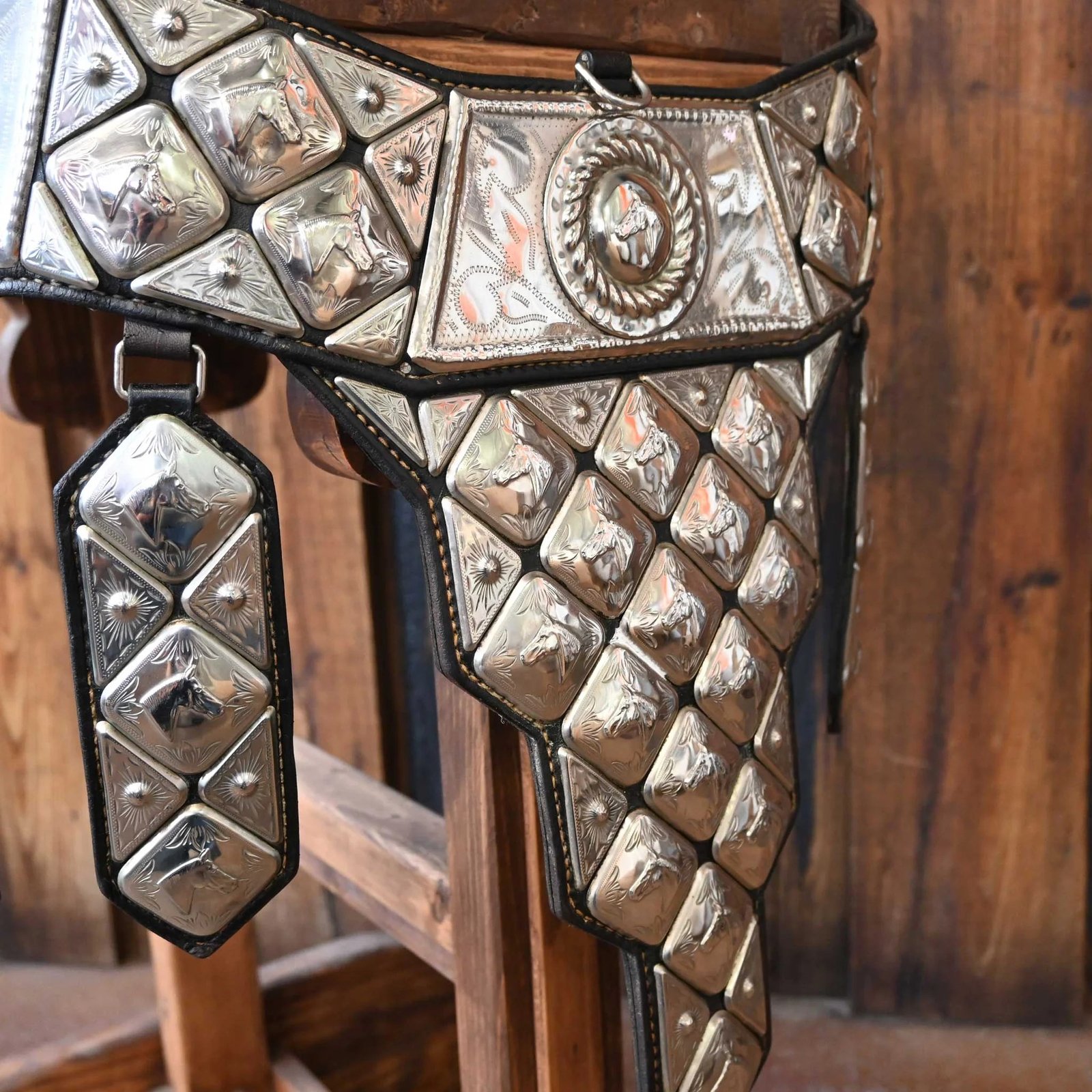 Antique Ted Flowers Parade Saddle – Vintage Western Collectible - Image 7